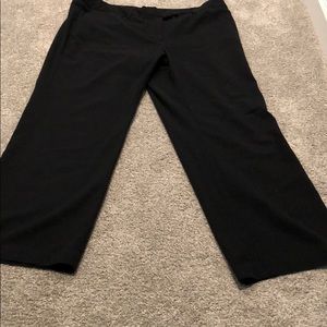 Plus size black dress pants